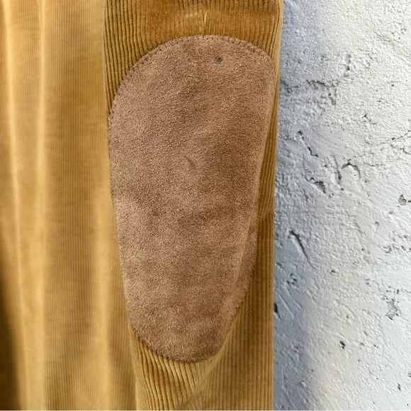 Vintage Farah Western Corduroy Sport Coat with Elbow Patches Camel Blazer, 42